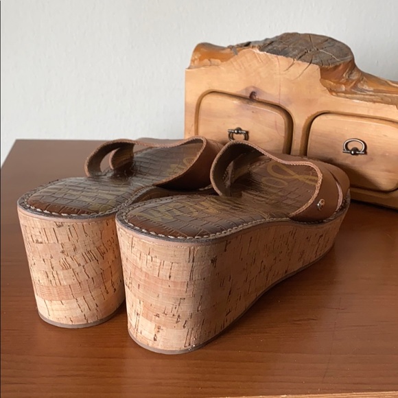 Sam Edelman 'Reid' Wedge Sandal - Picture 3 of 6